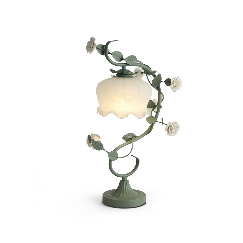 Lampe de Table Design Floral - Élégance et Durabilité pour Votre Intérieur