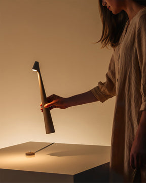 Lampe de Bureau Rechargeable LED - Écologique et Énergétiquement Efficace