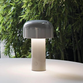 Lampe de Table Champignon Élégante - Éclairage Sans Fil et Rechargeable