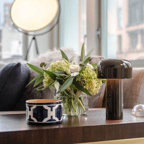 Lampe de Table Champignon Élégante - Éclairage Sans Fil et Rechargeable