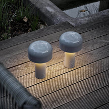 Lampe de Table Champignon Élégante - Éclairage Sans Fil et Rechargeable