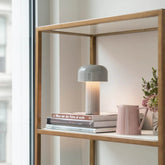 Lampe de Table Champignon Élégante - Éclairage Sans Fil et Rechargeable