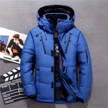 Parka d'Hiver pour Hommes - Doublure Thermique et Poches Fonctionnelles