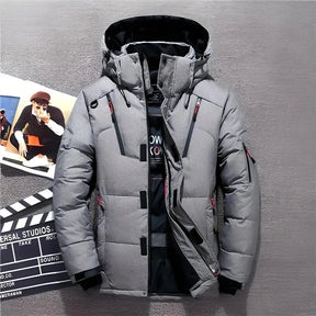 Parka d'Hiver pour Hommes - Doublure Thermique et Poches Fonctionnelles