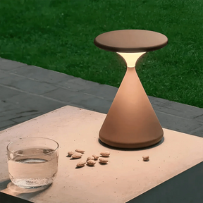 Lampe de Bureau Sablier Éclairante - Design Élégant et Ambiance Apaisante