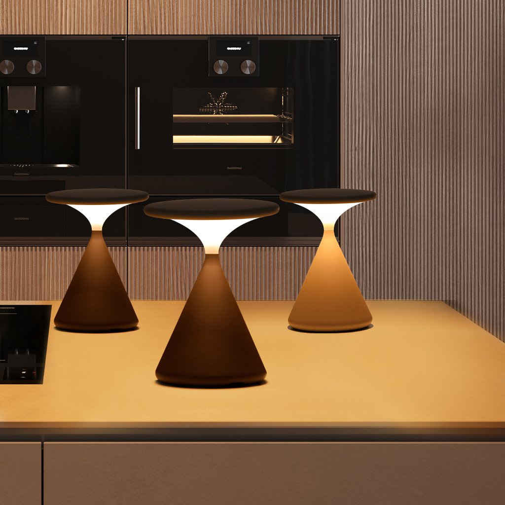 Lampe de Bureau Sablier Éclairante - Design Élégant et Ambiance Apaisante