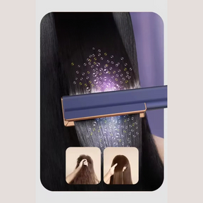 Coiffeur 2-en-1 pour Cheveux Humides et Secs - Sèche-Cheveux et Lisseur en Céramique
