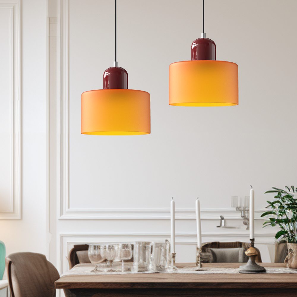 Lampe Pendante Bauhaus Design - Éclairage Chic pour Intérieurs Contemporains