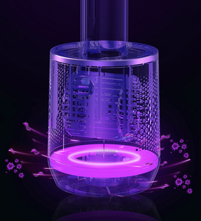 Refroidisseur d'air 3-en-1 - Purification, Oscillation et Silencieux