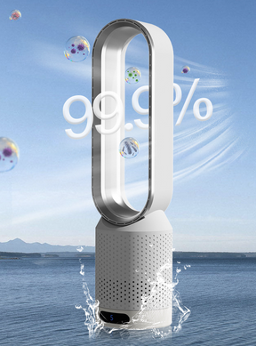 Refroidisseur d'air 3-en-1 - Purification, Oscillation et Silencieux