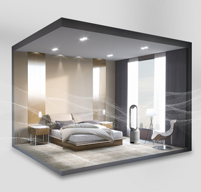 Refroidisseur d'air 3-en-1 - Purification, Oscillation et Silencieux