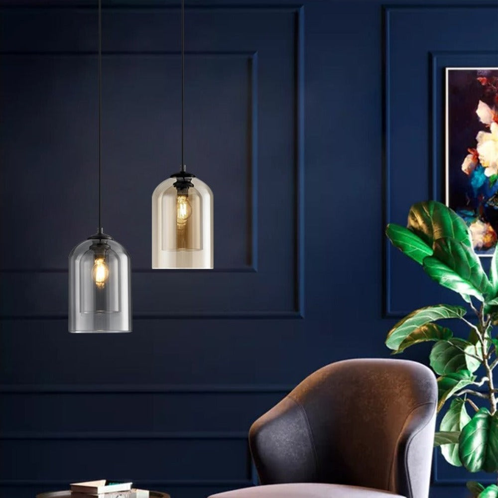 Plafonnier en Verre Transparent - Élégance Intemporelle pour Votre Intérieur