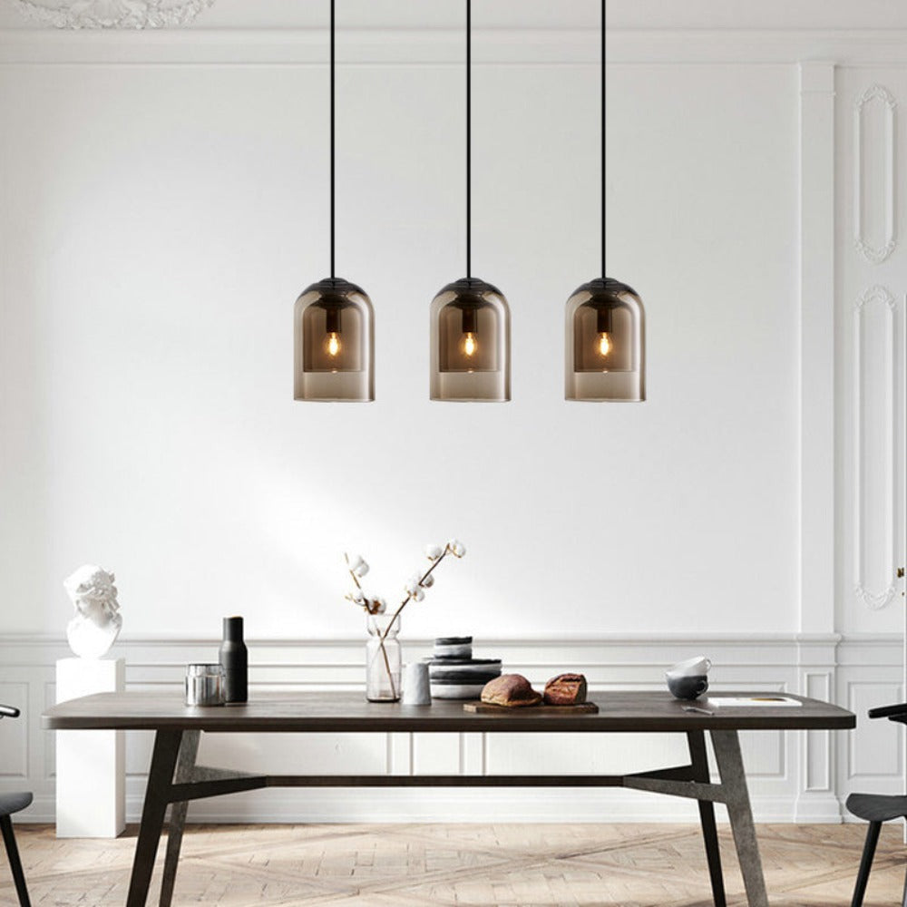 Plafonnier en Verre Transparent - Élégance Intemporelle pour Votre Intérieur