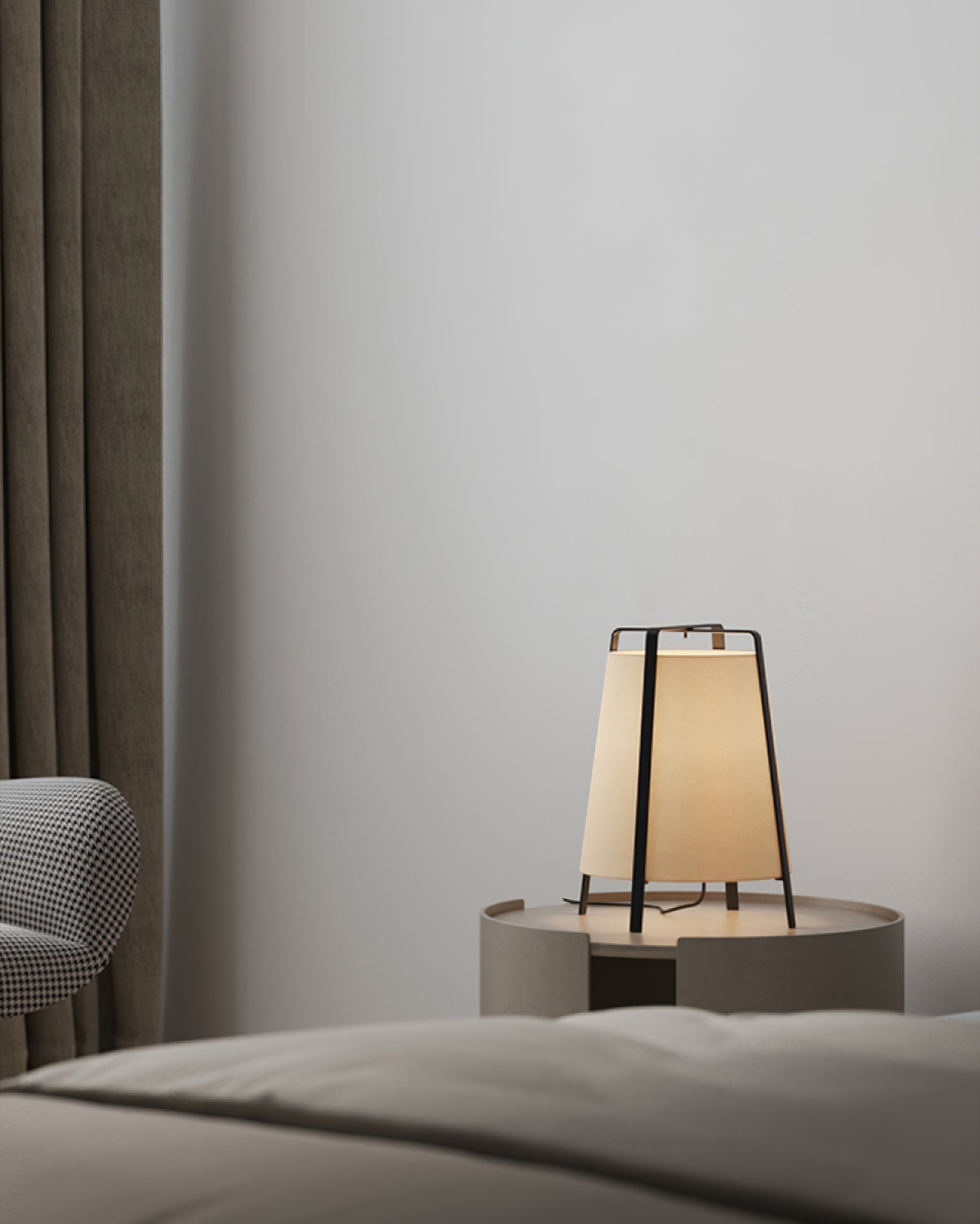 Lampe de Table Japonaise - Esthétique Élégante et Ambiance Apaisante