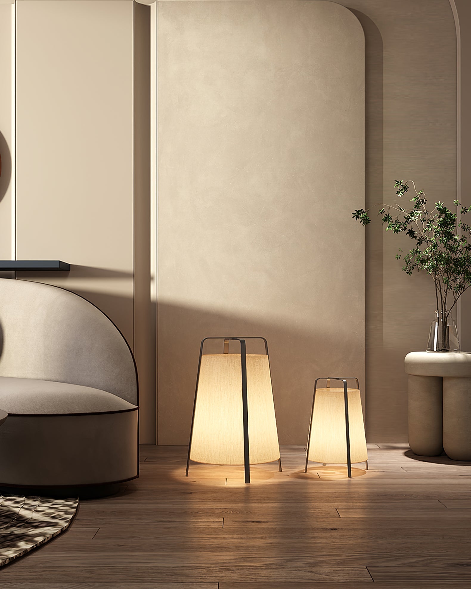 Lampe de Table Japonaise - Esthétique Élégante et Ambiance Apaisante