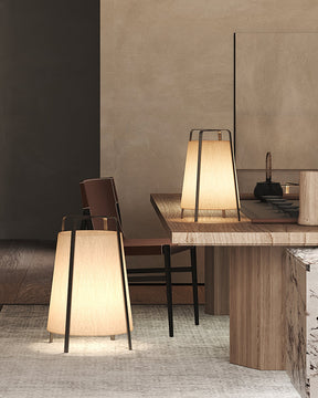 Lampe de Table Japonaise - Esthétique Élégante et Ambiance Apaisante