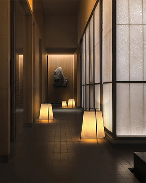 Lampe de Table Japonaise - Esthétique Élégante et Ambiance Apaisante