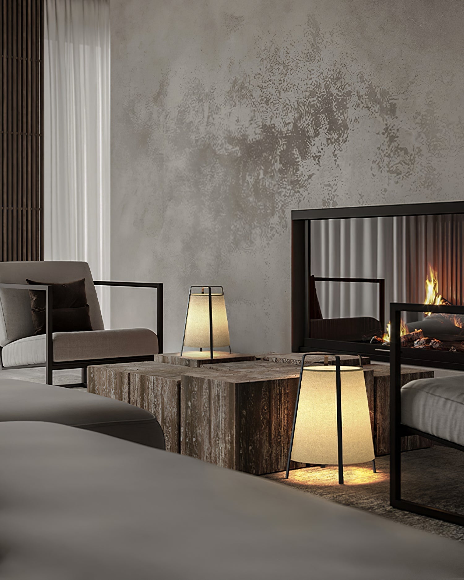 Lampe de Table Japonaise - Esthétique Élégante et Ambiance Apaisante