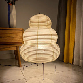 Lampe de Bureau en Papier de Riz - Ambiance Japonaise Sereine et Élégante