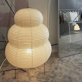 Lampe de Bureau en Papier de Riz - Ambiance Japonaise Sereine et Élégante
