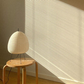 Lampe de Bureau en Papier de Riz - Ambiance Japonaise Sereine et Élégante