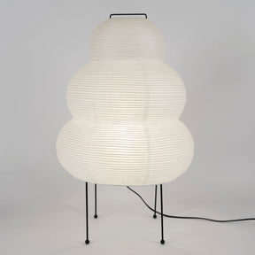 Lampe de Bureau en Papier de Riz - Ambiance Japonaise Sereine et Élégante