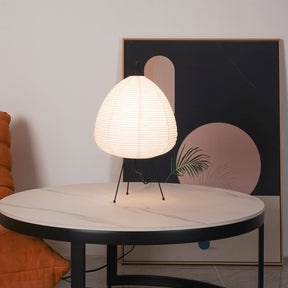 Lampe de Bureau en Papier de Riz - Ambiance Japonaise Sereine et Élégante