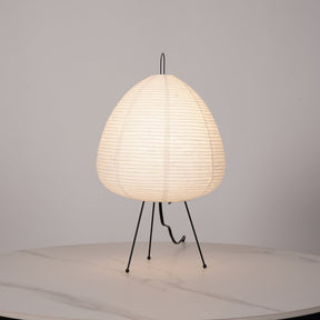 Lampe de Bureau en Papier de Riz - Ambiance Japonaise Sereine et Élégante