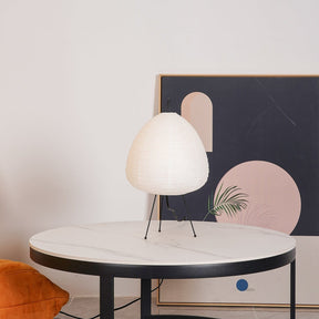 Lampe de Bureau en Papier de Riz - Ambiance Japonaise Sereine et Élégante
