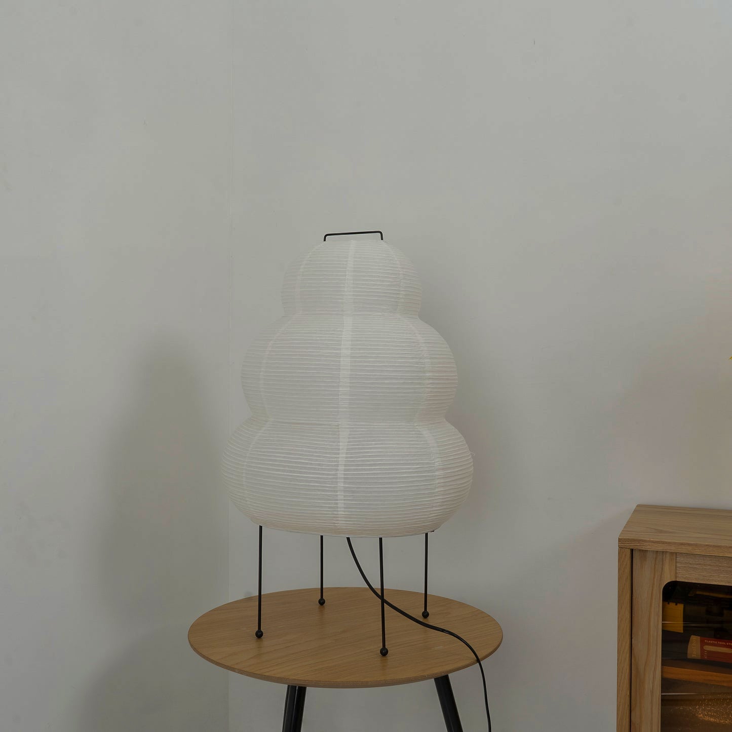 Lampe de Bureau en Papier de Riz - Ambiance Japonaise Sereine et Élégante