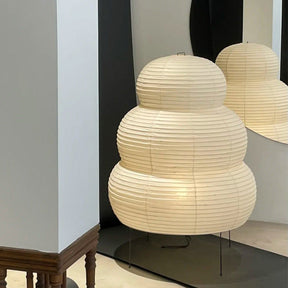 Lampe de Bureau en Papier de Riz - Ambiance Japonaise Sereine et Élégante