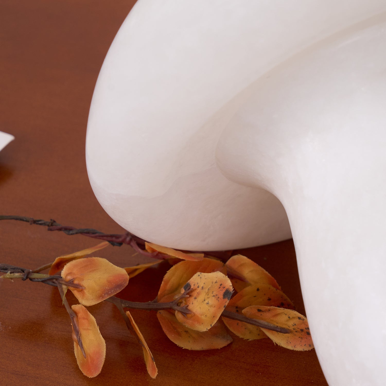 Lampe en Alabastre Champignon - Ambiance Chaleureuse et Élégante