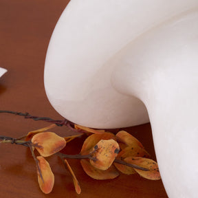 Lampe en Alabastre Champignon - Ambiance Chaleureuse et Élégante