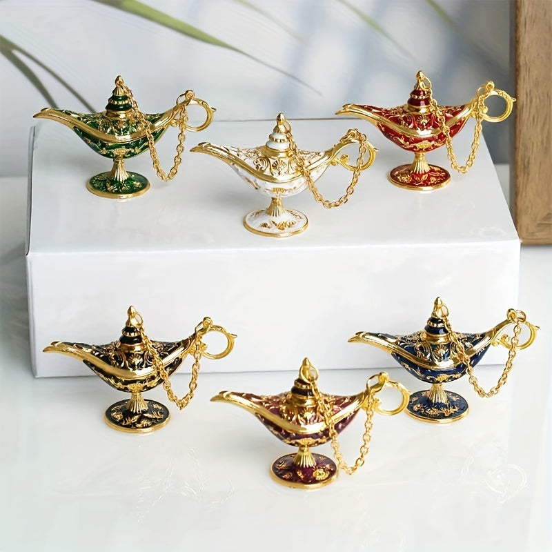 Lampe à Huile Artisanale Marocaine - Éclairage Ambiance Écologique et Élégant