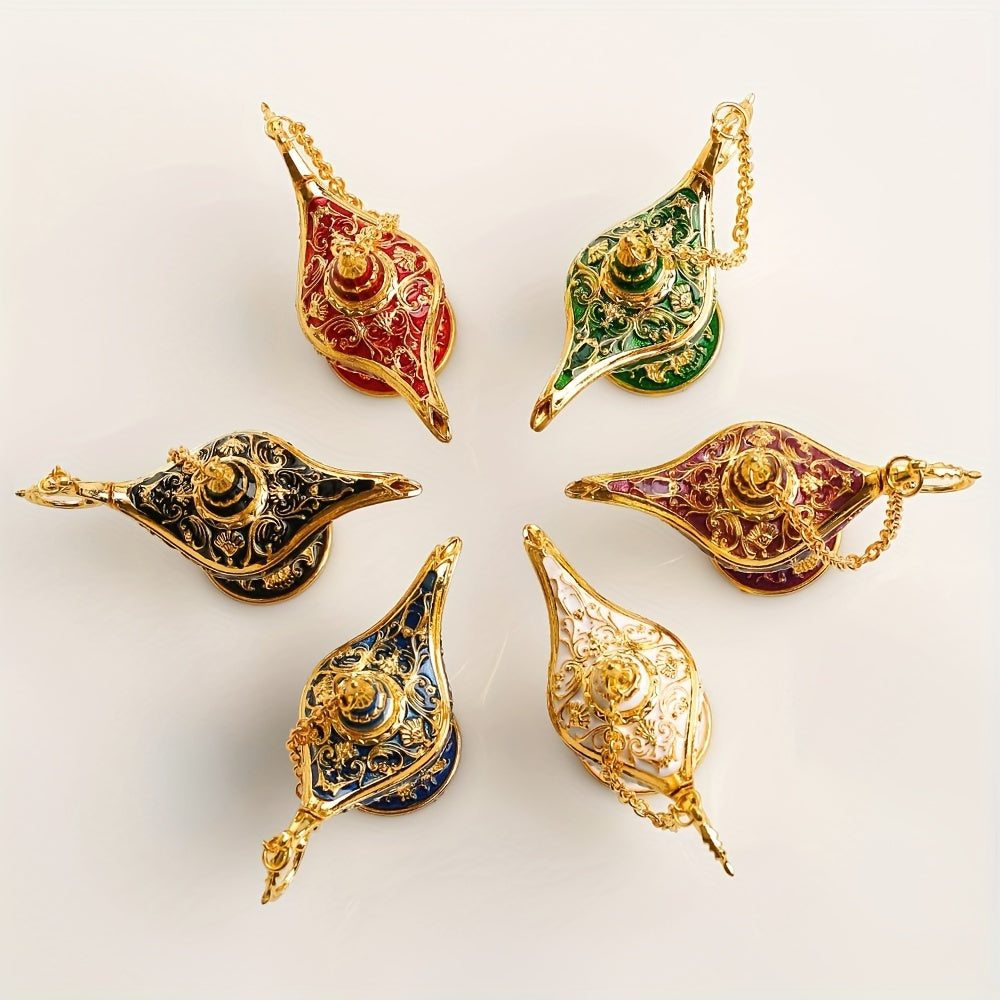 Lampe à Huile Artisanale Marocaine - Éclairage Ambiance Écologique et Élégant