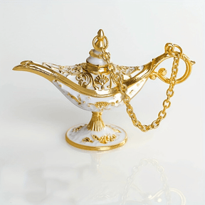 Lampe à Huile Artisanale Marocaine - Éclairage Ambiance Écologique et Élégant