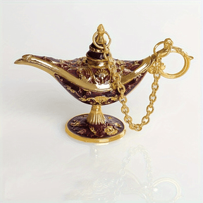 Lampe à Huile Artisanale Marocaine - Éclairage Ambiance Écologique et Élégant