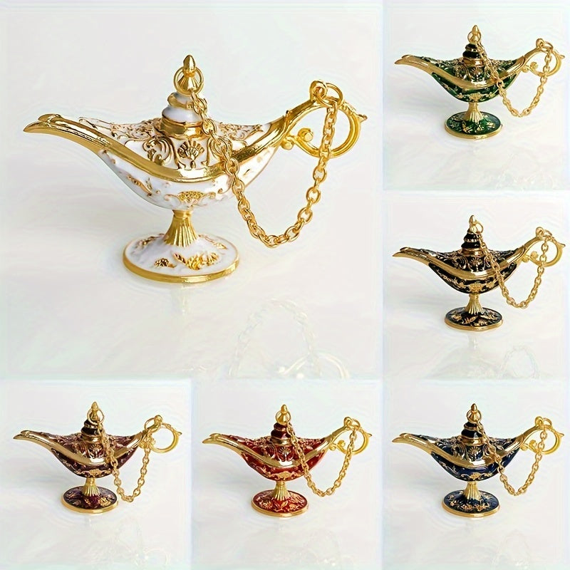 Lampe à Huile Artisanale Marocaine - Éclairage Ambiance Écologique et Élégant
