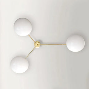 Plafonnier Art Déco en Verre - Élégance et Style pour Intérieur