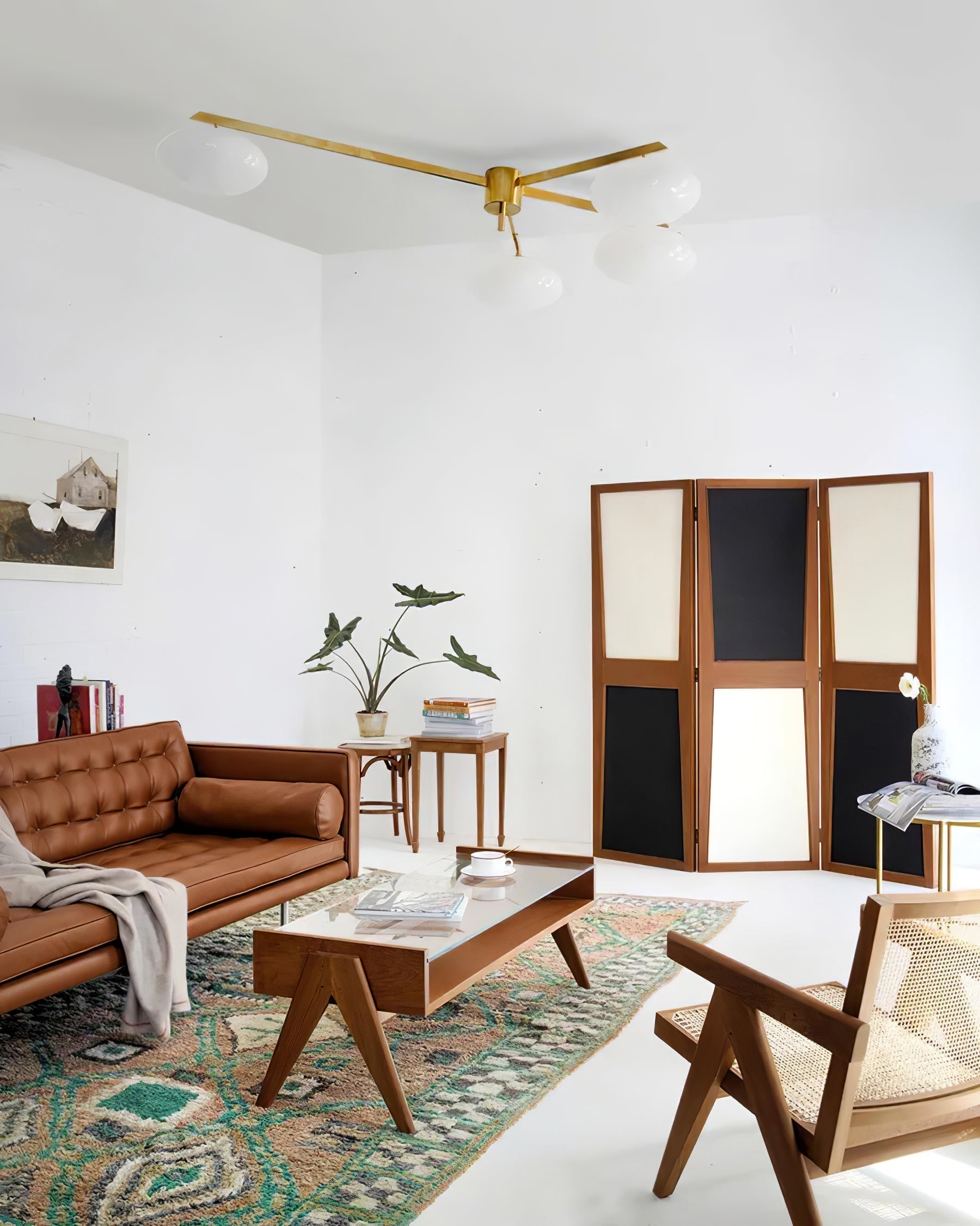 Plafonnier Art Déco en Verre - Élégance et Style pour Intérieur