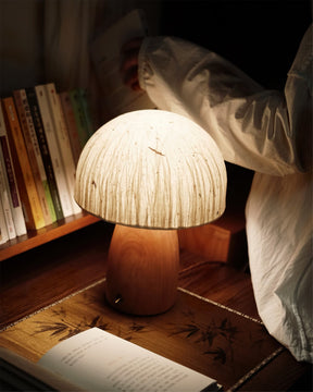 Lampe de Table Champignon - Éclairage Chaud et Ambiance Ludique