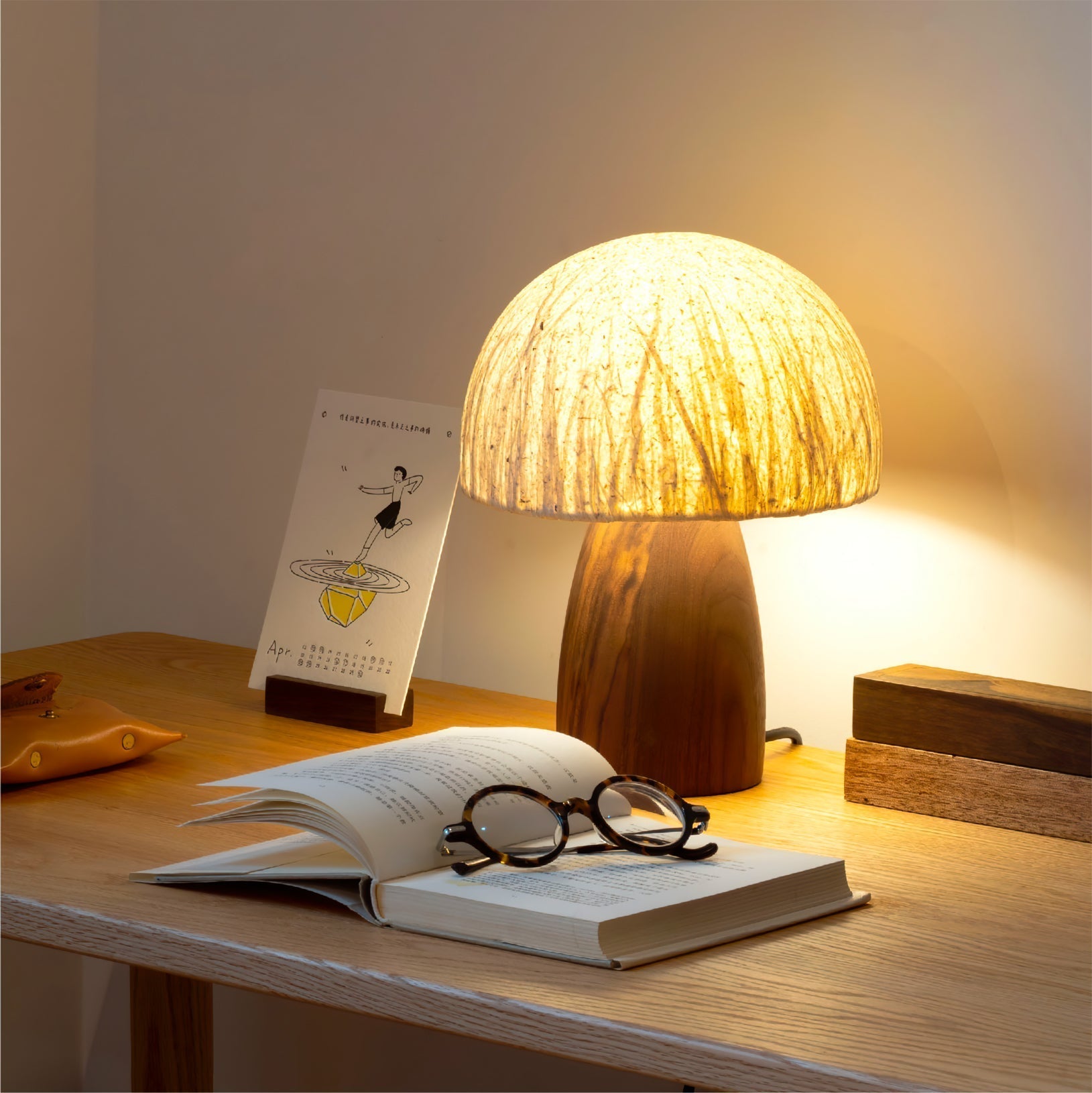 Lampe de Table Champignon - Éclairage Chaud et Ambiance Ludique
