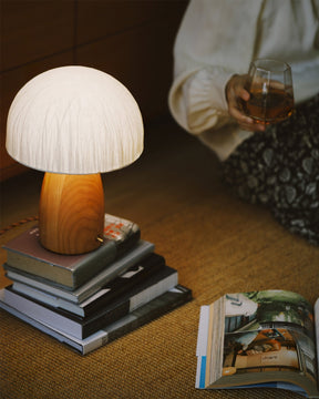 Lampe de Table Champignon - Éclairage Chaud et Ambiance Ludique