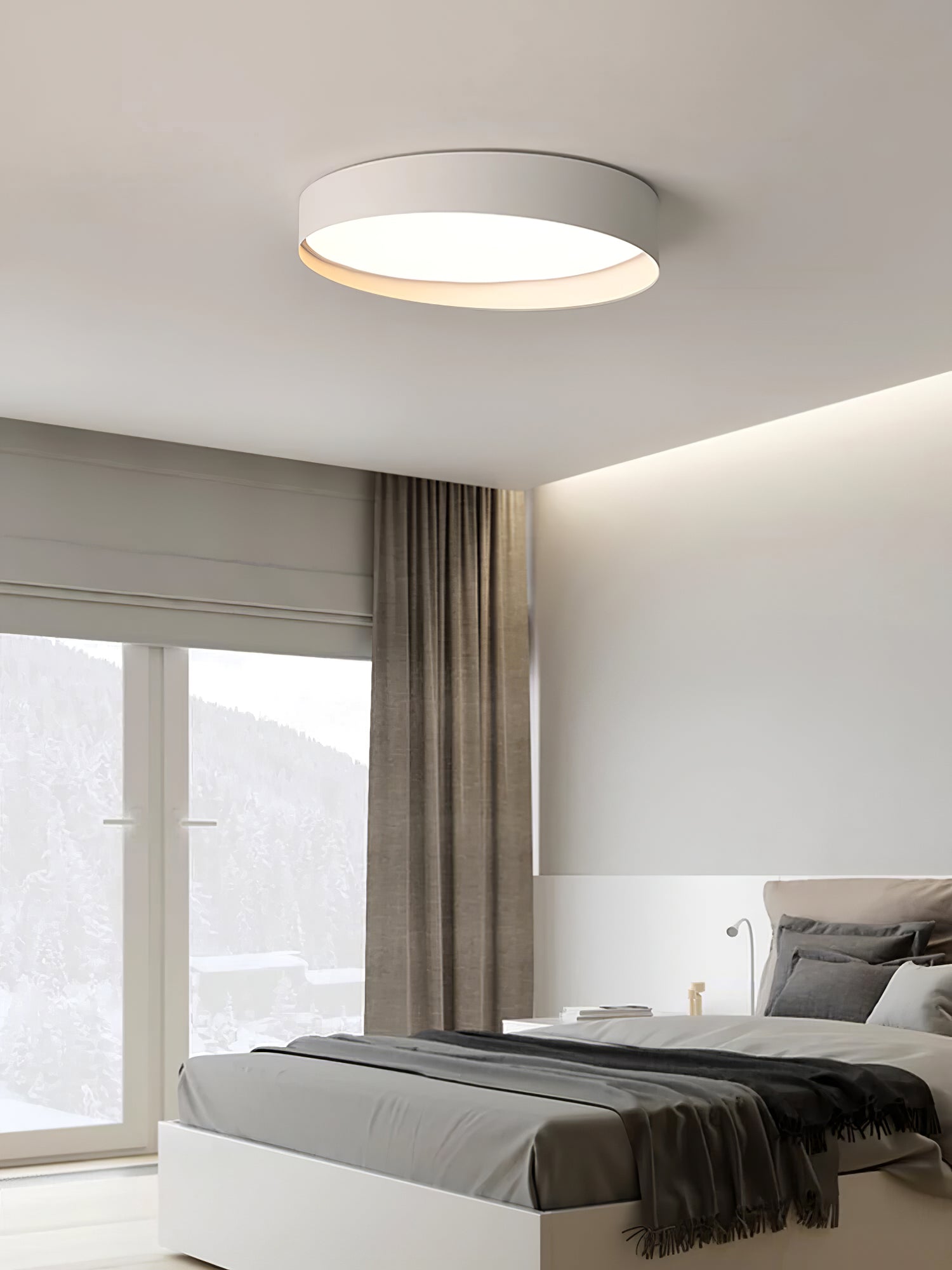 Lampe de Plafond LED Moderne - Design Élégant et Ambiance Chaleureuse