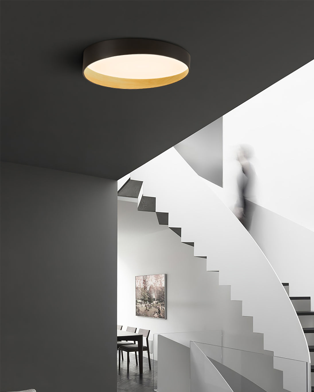 Lampe de Plafond LED Moderne - Design Élégant et Ambiance Chaleureuse