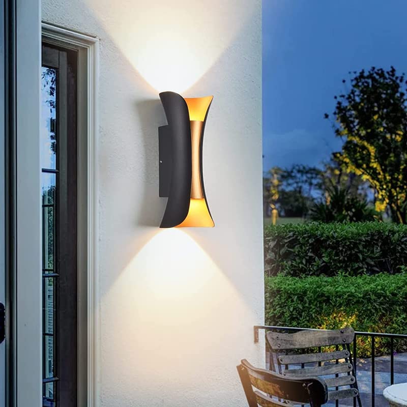 Applique Murale LED Étanche Moderne - Éclairage Élégant pour Extérieur