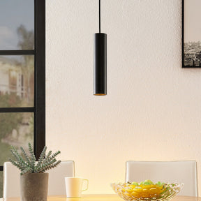 Suspension en Aluminium Noir pour Cuisine - Design Tubulaire Élégant et Durable