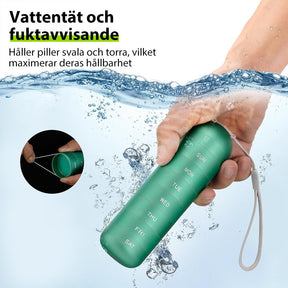 Organisateur de Pilules Étanche - Pratique et Durable pour Voyages