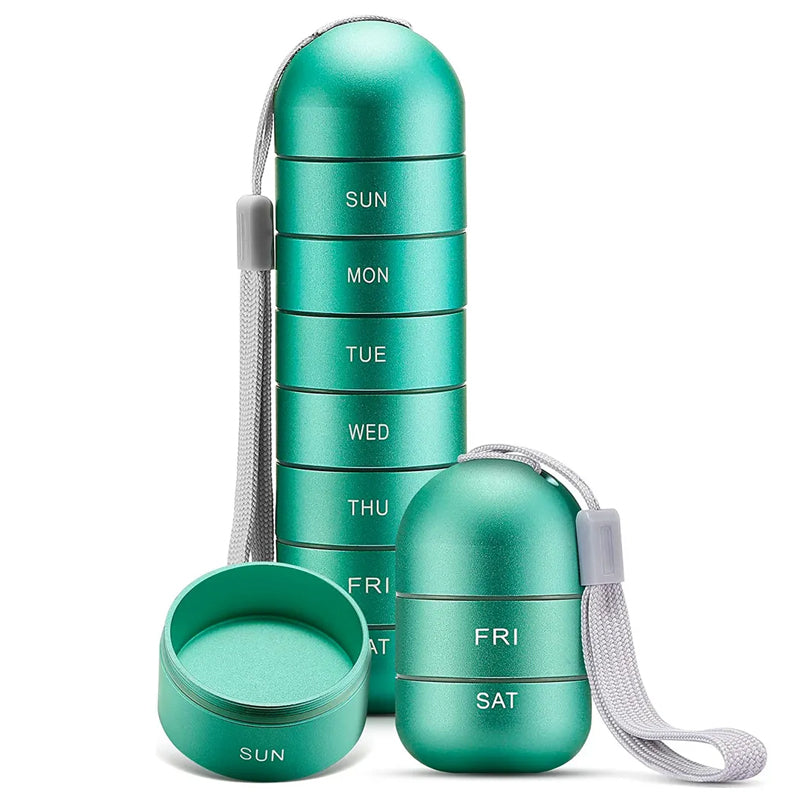 Organisateur de Pilules Étanche - Pratique et Durable pour Voyages