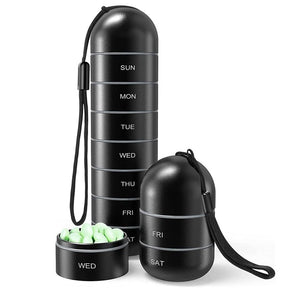 Organisateur de Pilules Étanche - Pratique et Durable pour Voyages